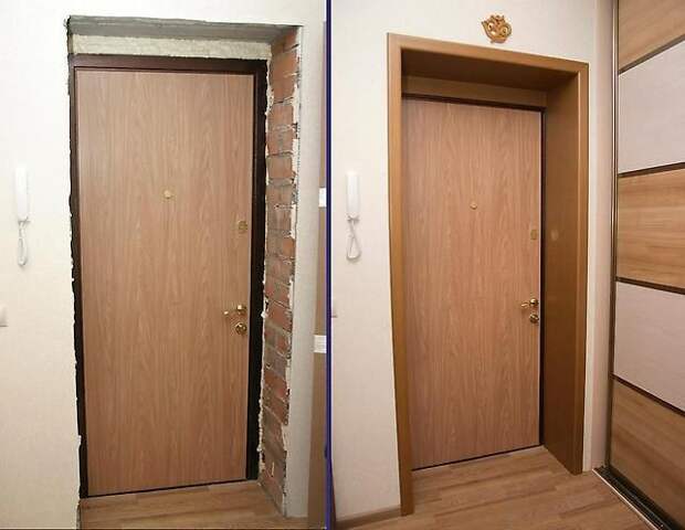 Технология утепления входной металлической двери