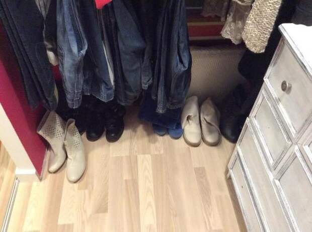 Гардеробная в квартире, системы хранения одежды и обуви