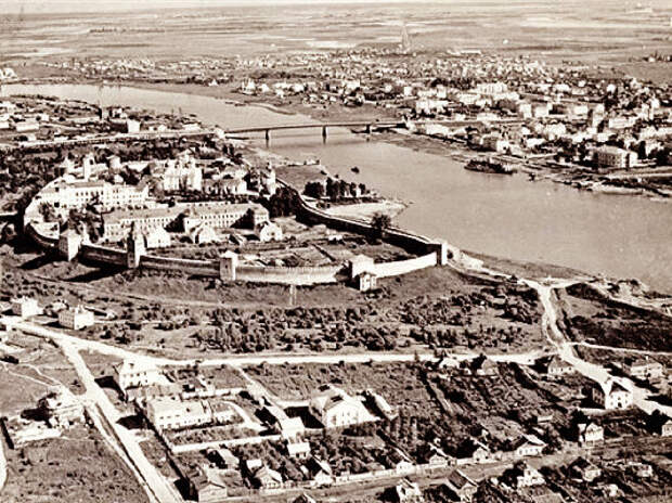 Великий Новгород 1937 год. /фото реставрировано мной, изображение взято из открытых источников/