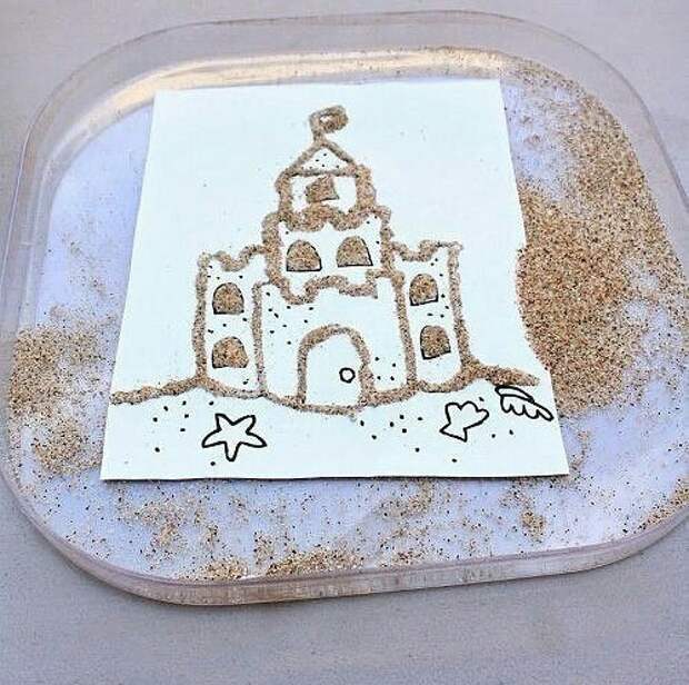 Замок из песка... на память