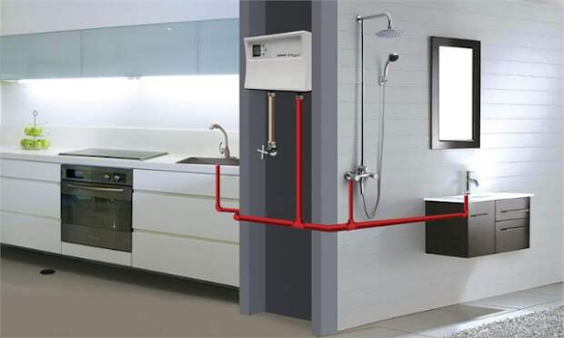 Бытовые нагреватели воды предназначены для обеспечения горячей водой отдельных квартир, загородных домов или дачных домиков.-10