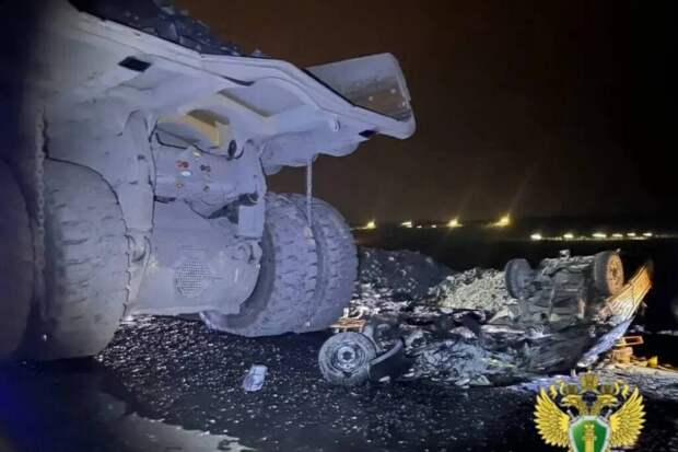 Самосвал раздавил УАЗ под Белгородом — пятеро погибли