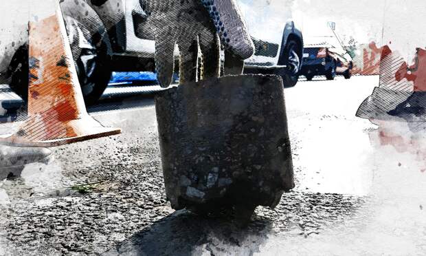 Под Орлом принятая после ремонта дорога не имела нижнего слоя