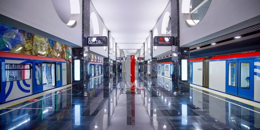 Темпы обновления поездов метро в Москве — самые быстрые в мире