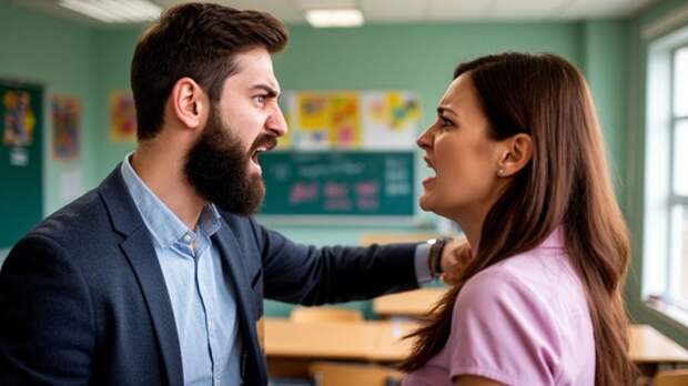 «Он не сдержался, замахнулся»: приезжий угрожал учительнице расправой, заступаясь за сына