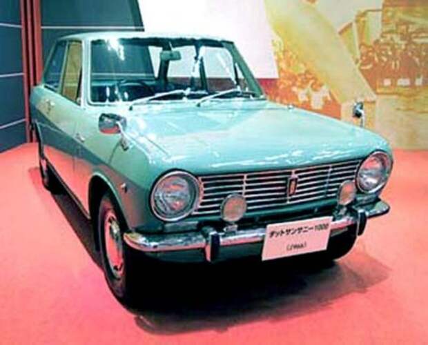 Японские ретро автомобили - Nissan Sunny