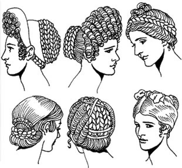 Как сделать греческий узел на волосах