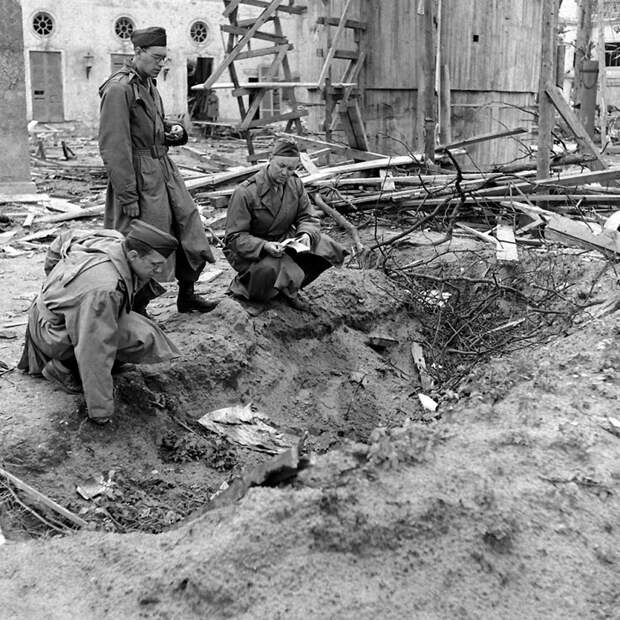 Бункер Гитлера в апреле 1945-го