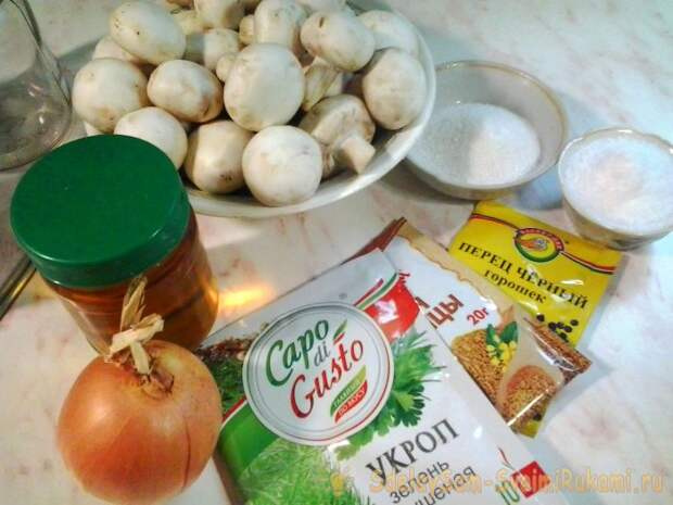 Маринованные шампиньоны на зиму и на праздник