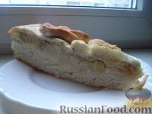 Фото приготовления рецепта: Пирог рыбный с картофелем - шаг №16