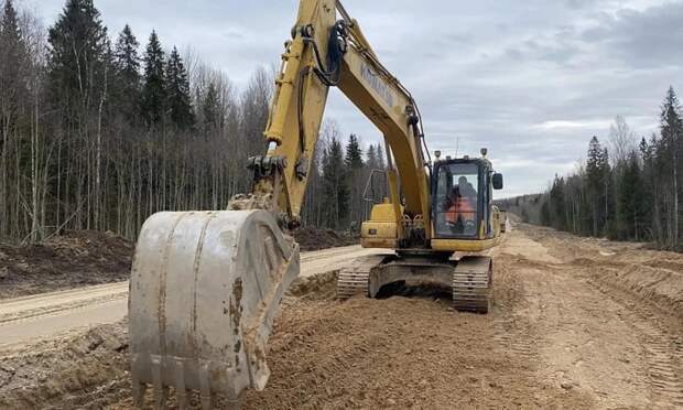 На трассе Коноша – Вожега не прекращаются ремонтные работы