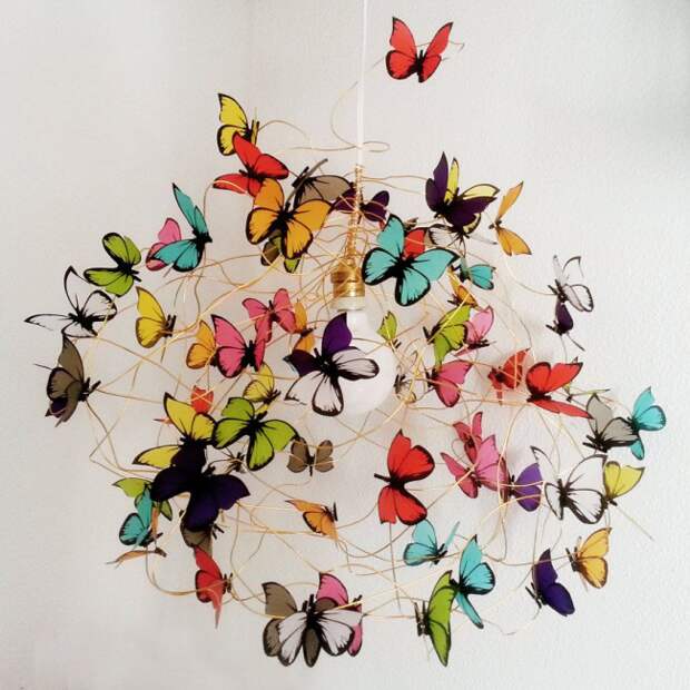 Бабочки на стене: вдохновляющие фотоидеи