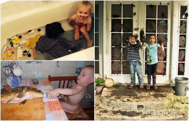 18 уморительных снимков о том, что в жизни родителей малышей нет места скуке