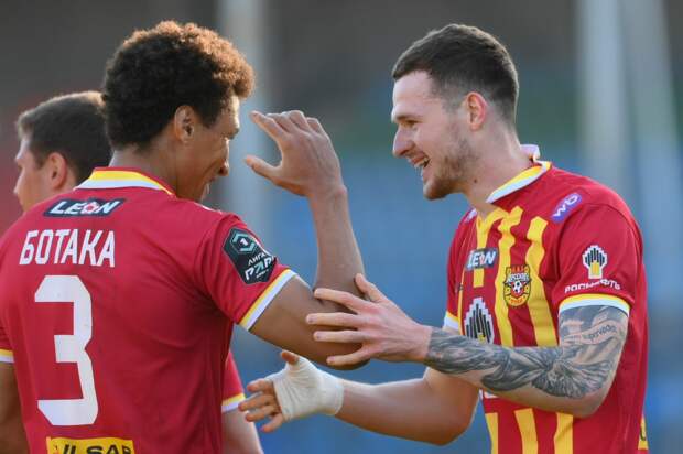 Тульский "Арсенал" забил третий мяч в ворота "Сокола"