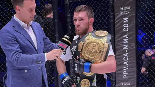 Решением судей и удушением сзади: как Бибулатов и Хасбулаев завоевали чемпионские титулы на ACA 120