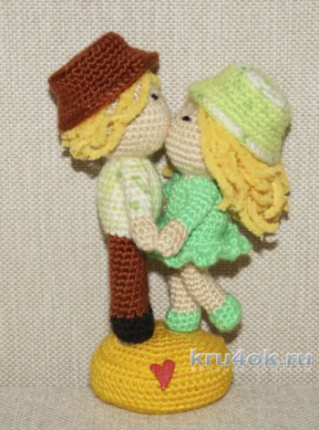 Вязание игрушки крючком