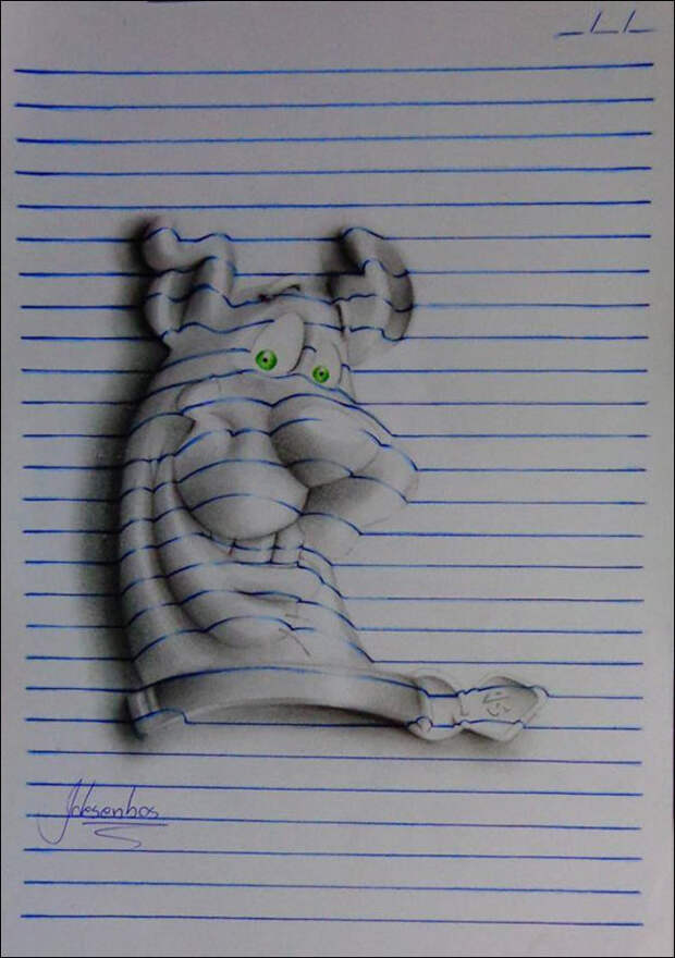 3d-рисунки в блокноте 3d-рисунки в блокноте