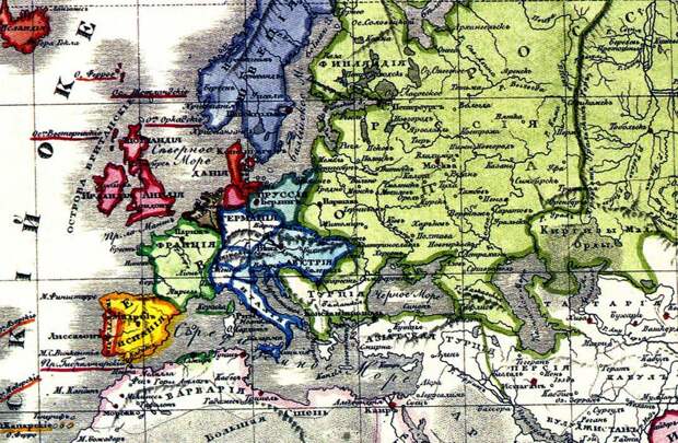 Карта 1804 года