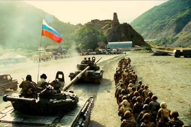 Войсковая операция РФ "Принуждение к миру", Южная Осетия, 2008 г. Источник изображения: https://vk.com/denis_siniy