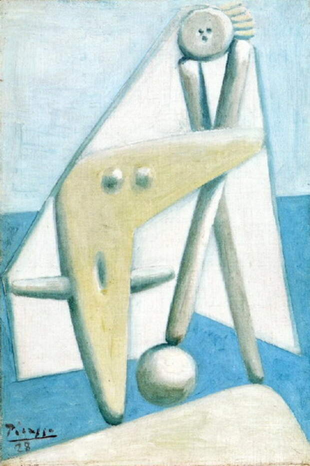 Пабло Пикассо. Купальщицы 1. 1928 год