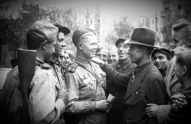Освобождение Польши Советскими войсками. Про это Ян, по всей видимости, забыл