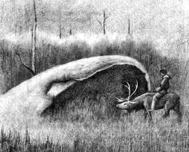 Художник Юрий Михайловский нарисовал котлы на основе рассказов охотников.