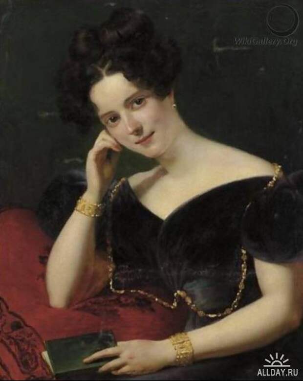 Французский живописец Claude-Marie Dubufe (1790-1864)