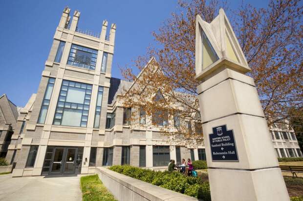 Sanford Building Duke University Public Policy Riley Leonard