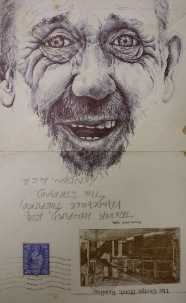 Рисунки на почтовых конвертах (16 фото)