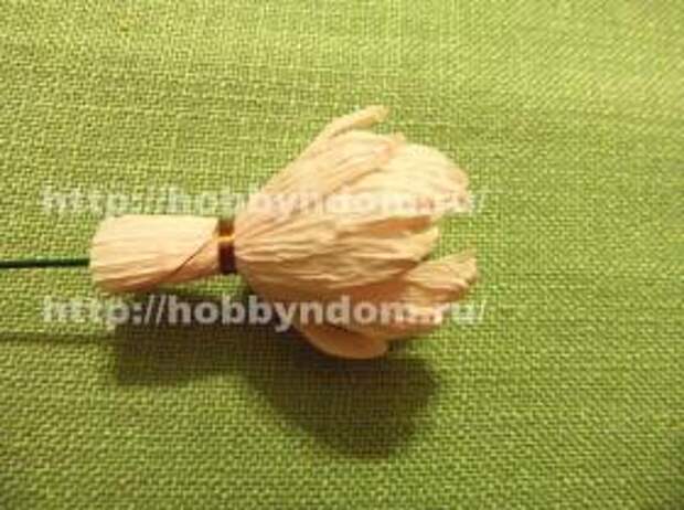 xp (7) МК. Кустовая хризантема для букета из конфет.
