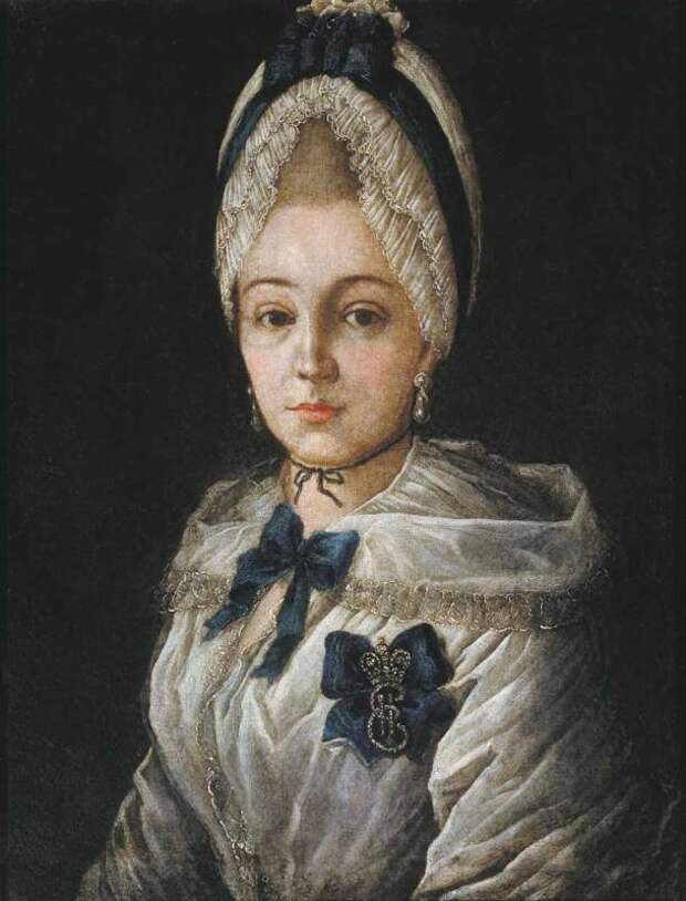 Сердюков - Портрет неизвестной в белом чепце. 1772