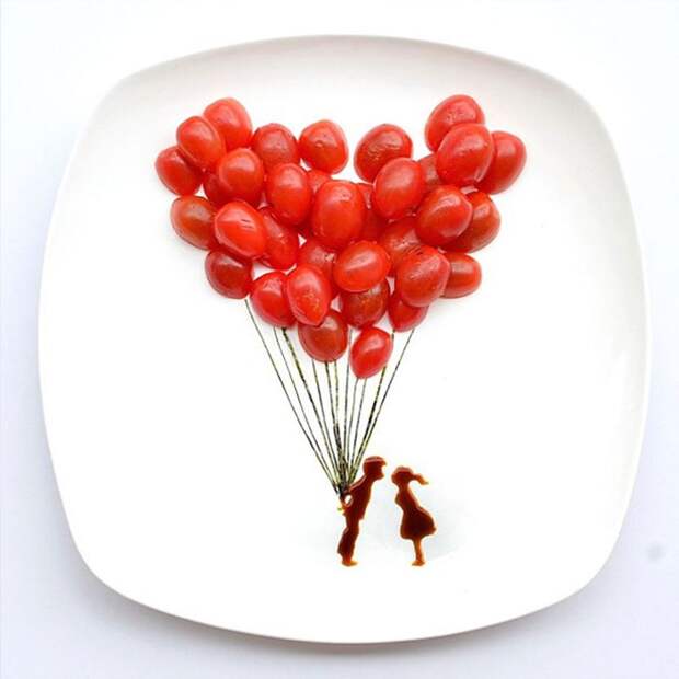 FoodArt07 Изумительный арт из еды