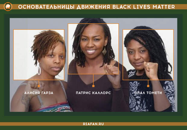 Основательницы движения Black Lives Matter 