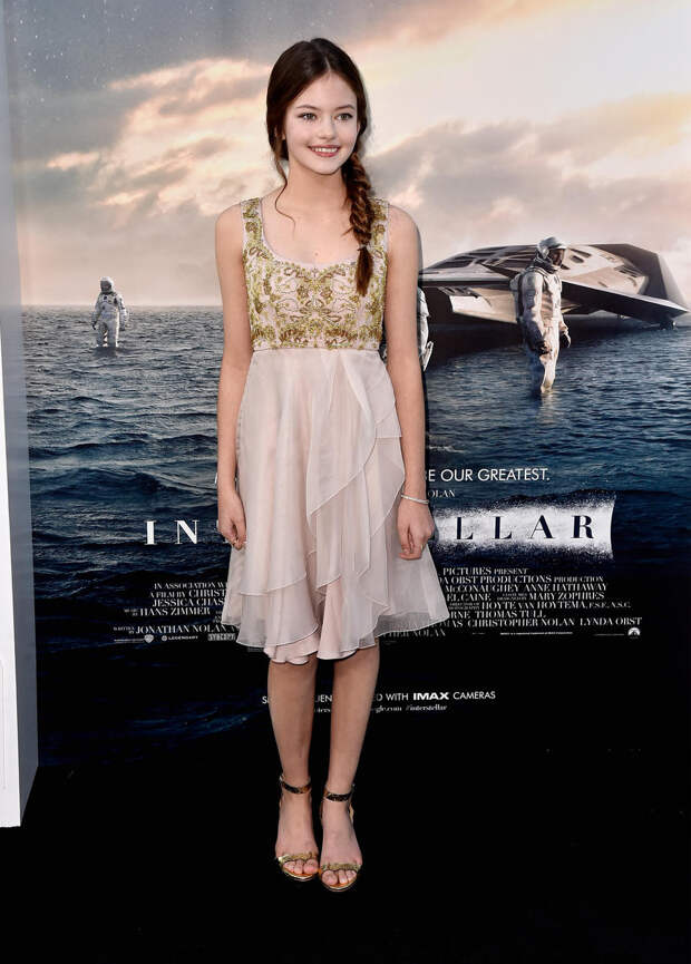 HOLLYWOOD, CA - OCTOBER 26: Actress Mackenzie Foy attends the premiere of Paramount Pictures' "Interstellar" at TCL Chinese Theatre IMAX on October 26, 2014 in Hollywood, California. (Photo by Frazer Harrison/Getty Images)