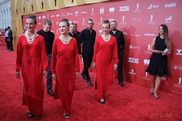 Красная дорожка Одесского кинофестиваля