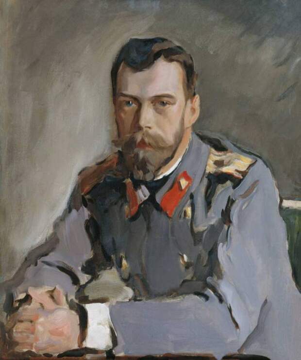 Серов - Портрет Николая II. 1900