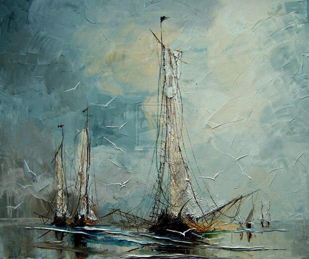 Невероятные пейзажи в работах художницы Юстины Копаня