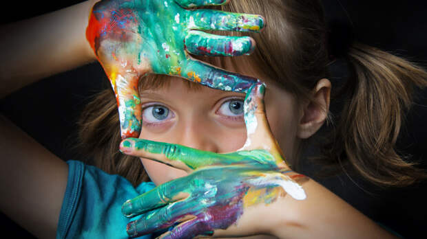 a young artist