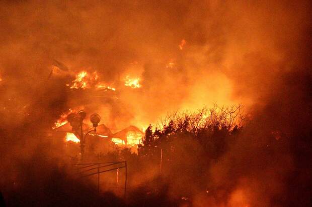 Киев в огне