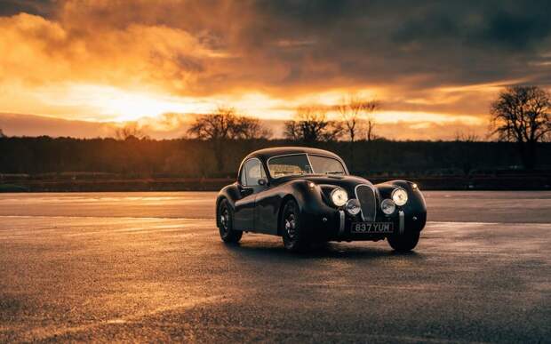 Классический Электромобиль, что может быть лучше? электрический Jaguar XK120 - беззаботная классика