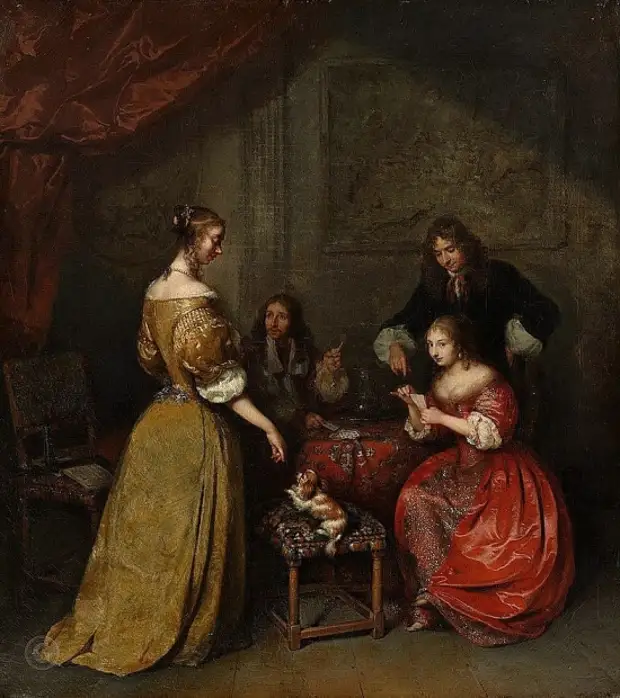 �������� Caspar Netscher (1639 � 1684). ������ �������� ����