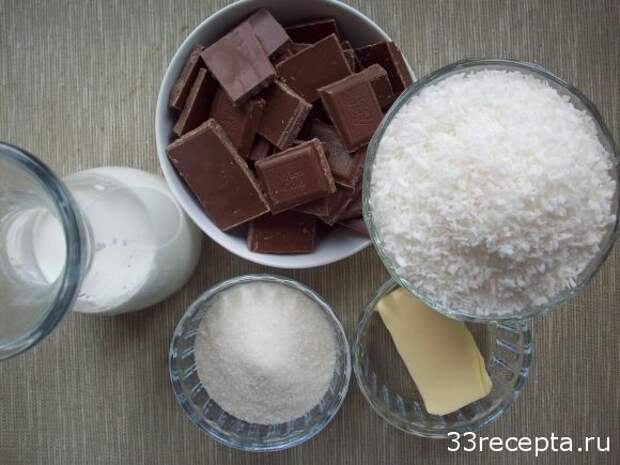 продукты для баунти