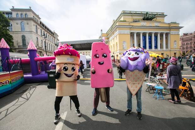 Фестиваль мороженого в Санкт-Петербурге