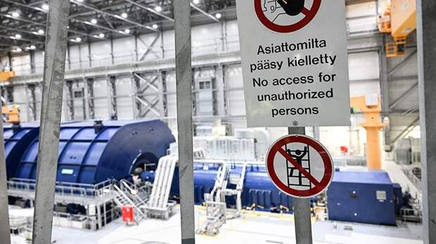 Финскую АЭС «Олкилуото-3» остановили из-за неисправности турбины