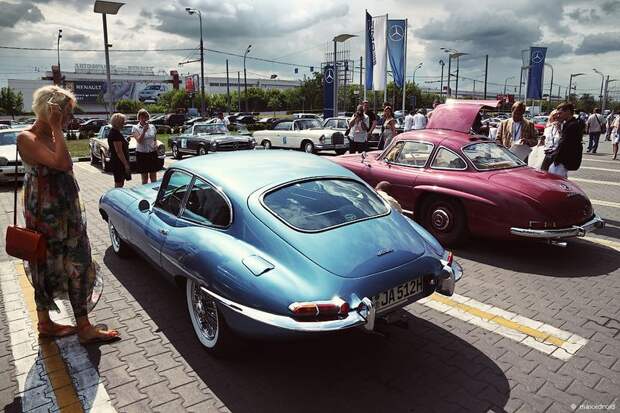 Mercedes-Benz Classic Day в Москве (57 фото)