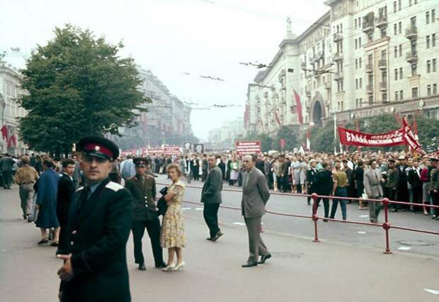 Москва в 1962 году