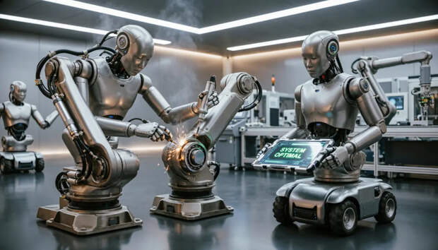 Искусственные мышцы роботов могут менять форму и самовосстанавливаться