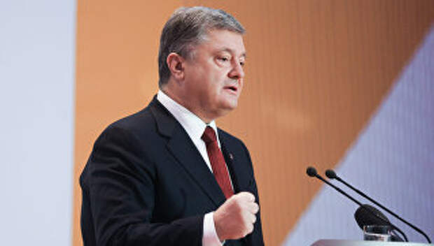 Выступление президента Украины Петра Порошенко по случаю Дня дипломатической службы. Архивное фото