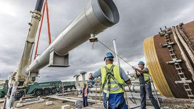 Строительство газопровода Северный поток – 2