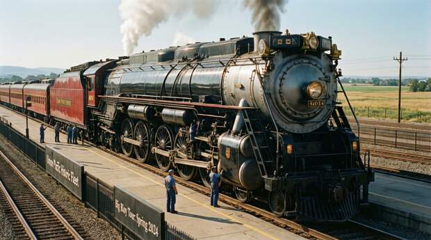 Знаменитый паровоз Big Boy отправится в тур по Америке